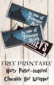 Free Printable Harry Potter Chocolate Wrapper Harry Potter Theme Party Harry Potter Bday Harry Potter Free