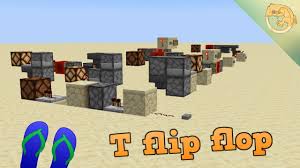 How To Build Every Good T Flip Flop In Minecraft 1 16 Youtube