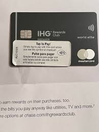 The ihg ® rewards club traveler credit card gives you unlimited ways to earn reward nights at ihg ® hotels and resorts worldwide. Chase Ihg Rewards Club New Contactless Card Contactlesscard