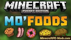 Download minecraft v 1.12.1.1 full apk + mod now here. Food Mod For Minecraft Pe Ios Android 1 12 0 1 11 1 1 10 0 Minecraft Food Minecraft Mods For Pe Minecraft Mods