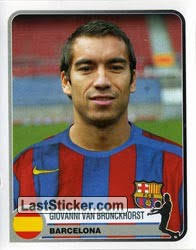 Barcelona vrea să continue tradiția. Sticker 66 Giovanni Van Bronckhorst Panini Champions Of Europe 1955 2005 Laststicker Com