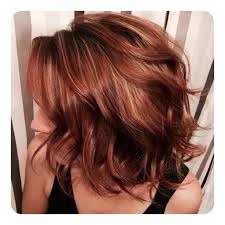 For ladies with a bob haircut and brown hair, tell your stylist to create blonde streak highlights on a brown base. 80 Stunning Red Hair With Highlights You Can Try Now