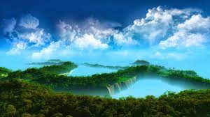 Shade of green landscape wallpaper, forest, firewatch, nature. 78 Free Hd Nature Wallpaper On Wallpapersafari