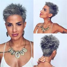This fun, funky short hairstyle is easy to care for, super easy to get to work with. Popular Short Hairstyle Trends In 2020 Page 76 Of 100 Inspiration Diary Short Hair Styles Very Short Hair Pixie Haircut For Thick Hair