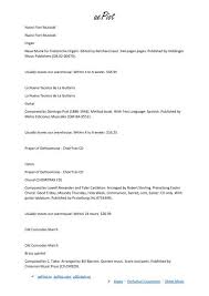 Musica triste estonian flute concertos. Sheet Music Songs