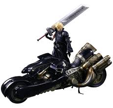 Square enix dc comics variant play arts kai batman action figure (steampunk version). Cloud Strife Fenrir Play Arts Kai Figure Set At Mighty Ape Australia