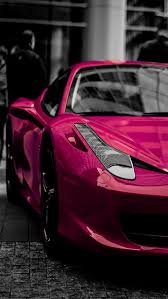 Can't change the color of the car to pink. Ferrari Fuchsia Pink Hd Mobile Wallpaper Peakpx