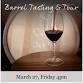 Barrel Tasting and Tour event in Davis, CA