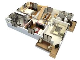Home designbuild your dream home. 3d Floor Plans 3d House Design 3d House Plan Customized 3d Home Design 3d House Map Model House Plan Home Design Plans 2bhk House Plan