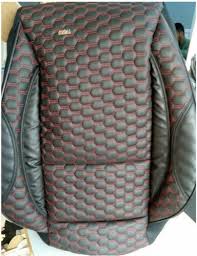 Senturk Kapitone Deri Ve Kumas Koltuk Kilifi On Arka Komple Takim Siyah Kirmizi Fiat Tofas Sahin Glami Com Tr