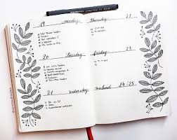 Black And White Bullet Journal Spreads Another Weeklyspread In Black And White Weekly Wochenplan Blackandwhite Schwarz Bullet Journal Inspiration Bullet Journal Layout Bullet Journal