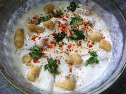 Pakora Raita Moongra Raita Recipe How To Make Mogri Raita Raita Recipe Recipes Indian Food Recipes Fritters