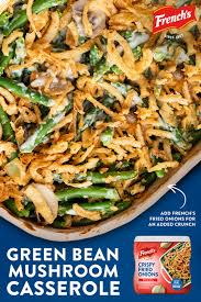 Green Bean Mushroom Casserole Recipe Recipe Thanksgiving Recipes Side Dishes Thanksgiving Cooking Thanksgiving Dishes