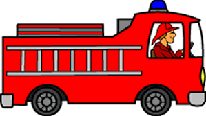 Fire Truck Clipart Fire Trucks Fire Safety Fire Safety Unit Fire engine, fire engine, racing down the street. pinterest