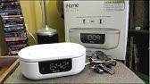 This product is designed to provide high quality wireless sound for your ipad, iphone, ipod or other this unit features dual alarms which can be set to different times and alarm sources. Ihome Dual Alarm Stereo Clock Radio Plus Usb Charging Unboxing Ibt38 Youtube