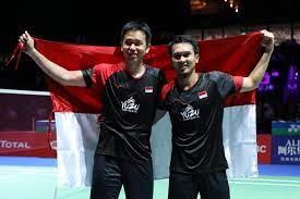 2 nowość nowy design firma yonex od wielu lat jest bezprecedensowym liderem na rynku badmintonowym. Indonesia S Ahsan Hendra Nail Bwf World Championships Hat Trick Sports The Jakarta Post
