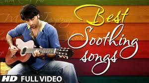If you mean songs that are very pleasant and soft to hear by relaxing, then these are the few of the many i would like to mention. Official Best Soothing Songs Of Bollywood Soothing Music Youtube