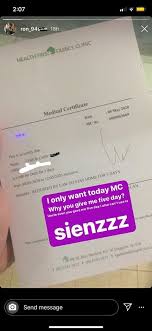 Aspiring Lawyer Given An Mc To Stay Home For 5 Days But Still Goes Out For Exam The Independent Singapore News