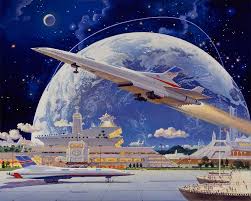 Vision Of The Future The Art Of Robert Mccall Pioneering The Space Frontier An Otherworldly Art Of Robert Mccall Retro Futurism Sci Fi Wallpaper Futuristic City