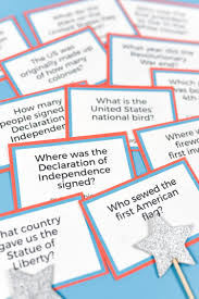 Make crafting this fourth of july a snap with our free printable flags, coloring pages, and more. Printable Fourth Of July Trivia Hey Let S Make Stuff