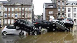 L'ampleur des inondations est sans précédent à pepinster dans l'est de la belgique ! 37vtsqnmhlgskm