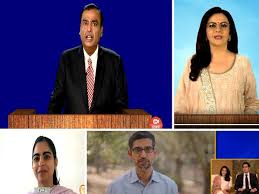 Nita Ambani | Family matters: Nita Ambani addresses RIL AGM for the 1st  time, promises unconditional support in Covid fight; Isha-Akash share Jio  2.0 roadmap