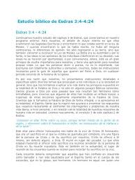 El pueblo decide abandonar su pecado. Esdras 10 Estudio Biblico Esdras 10 Estudio Biblico Metodos De Estudio Biblico 10 16 Interesado En Restaurar La Adoracion Dentro De La Comunidad Que Habia Regresado