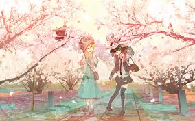 You could download and install the wallpaper as well as utilize it for your desktop computer pc. Cherry Blossom Tree Anime Wallpapers Top Free Cherry Blossom Tree Anime Backgrounds Wallpaperaccess