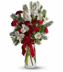 Festive bouquets, bunches and stems. Festive Fragrance Christmas Flowers Buy Online At Bloomexusa Com
