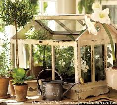 A Tabletop Greenhouse For Growing Herbs Beautiful Terrariums Herbs Indoors Wooden Greenhouses