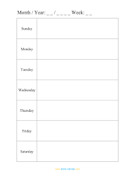 Weekly and monthly calendar planners available. Weekly Schedule Planner Templates Word Excel Pdf