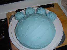 Maybe you would like to learn more about one of these? Blue S Clues Pawprint Cake Cakecentral Com