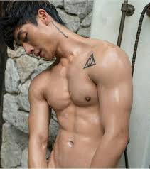 Pin By Kim Jongdae On Boys Men In Shower Perfect Man Model