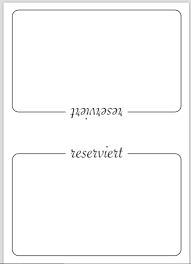 Maybe you would like to learn more about one of these? Tischaufsteller Vorlage Reserviert Stammtisch Pdf Convictorius