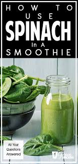 How To Use Spinach In A Smoothie Fresh Frozen Measuring Frozen Spinach Smoothie Healthy Green Smoothies Green Smoothie Recipes