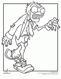 Funny free plants vs zombies coloring page to print and color. Plants Vs Zombies Coloring Pages Woo Jr Kids Activities