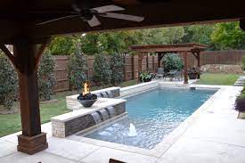 You may choose to install a decorative fence to create a comfortable atmosphere. 75 Beautiful Small Backyard Pool Pictures Ideas April 2021 Houzz