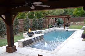 Many homeowners with smaller backyards balk at the idea of getting a pool because they either think it will take up the entire yard, or that such a tiny pool will a talented pool designer can work wonders. 75 Beautiful Small Backyard Pool Pictures Ideas June 2021 Houzz