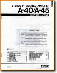 Check spelling or type a new query. Yamaha A 40 Solid State Amp Receiver On Demand Pdf Download English
