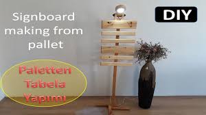 Paletten Ledli Ahsap Seyyar Tabela Yapimi Farkli Amaclar Icin Bir Cok Yerde Kullanilabilecek Pano Tipi Tabela Wooden P 2020 Ahsap Tabela Palet Tabela Ahsap Isleri
