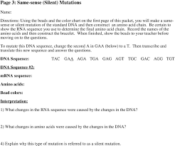 The process of assembling a protein from rna is called. Dna Bracelets Pdf Free Download