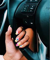 These problems can include nails becoming thinner, jagged, and ingrown at the edges, and more prone to * acrylics are applied with a liquid that is a monomer and a powder that is a polymer. Vsco A Happy Place Short Acrylic Nails Summer Acrylic Nails Dream Nails