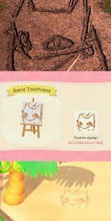 My Islands Name Is Berk And I M A Huge Httyd Fan Here S Hiccup S Sand Drawing Of Toothless From The F In 2020 Animal Crossing Funny Animal Crossing Animal Crossing Qr