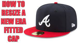 How To Resize A New Era Fitted Cap Youtube