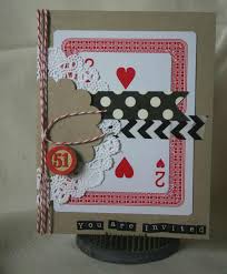 You can't hold a card upside down. New Tricks Up Your Sleeve Old Playing Card Crafts To Fall In Love With