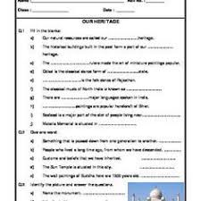 Printable fourth grade 4th grade social studies worksheets. Worksheet Of Our Heritage Our Heritage Our History And Heritage General Awareness In 2021 Social Studies Worksheets Worksheets Awareness