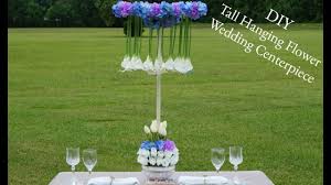 But why have centerpieces at all? Diy Tip Toe Through The Tulips Tall Hanging Flowers Centerpiece Tall Centerpiece Diy Tutorial Youtube