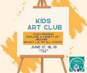 Kids June 17, 18, 19 Art Session