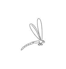 Make the loop a little bit smaller than the head. Simple Dragonfly Vector Images Over 1 400