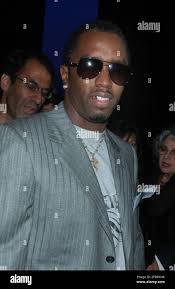 Sean 'Diddy' Combs arrive for the Zac Posen show